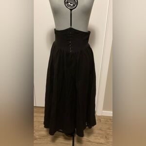 Black friday goth corset skirt size au 6